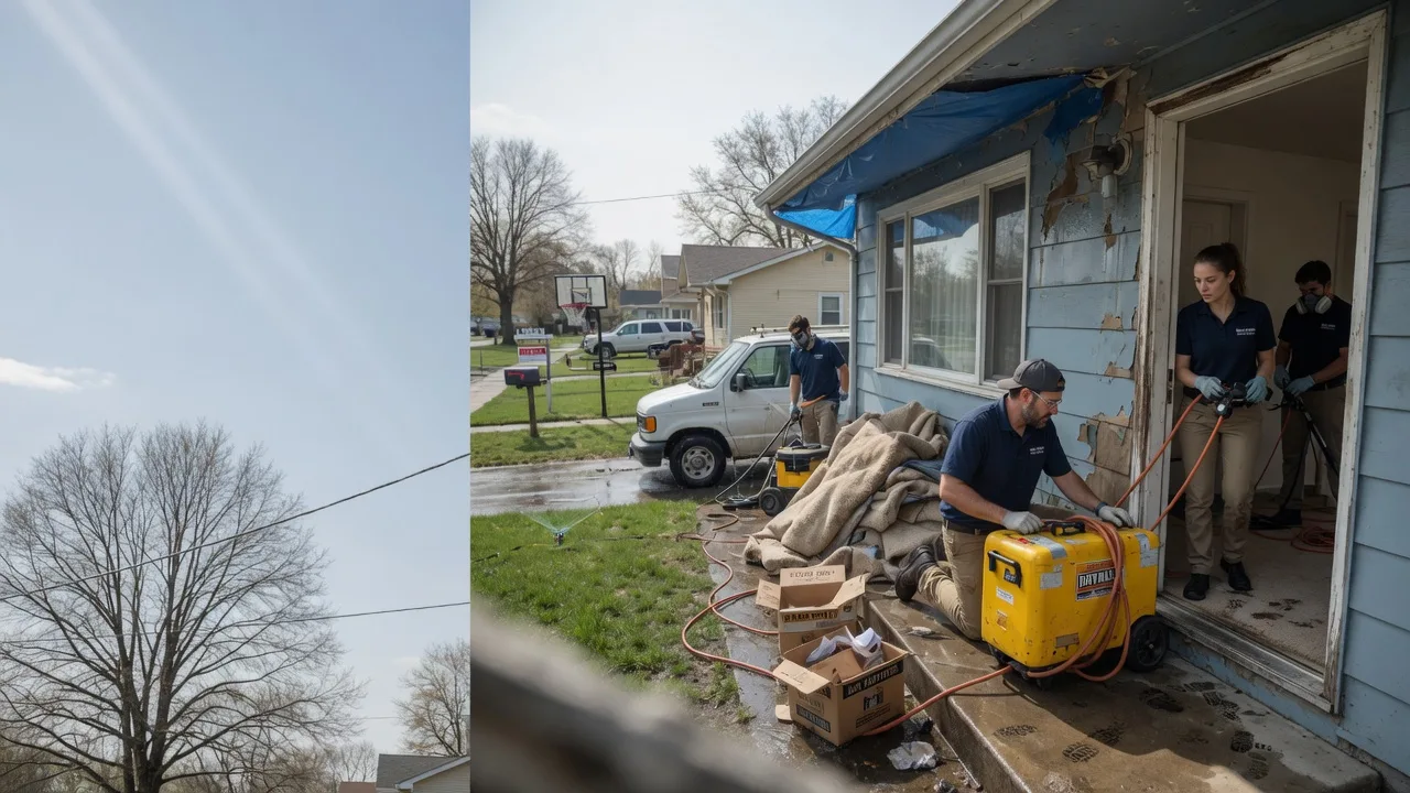 Basement Flood Cleanup in Bandana, KY near me